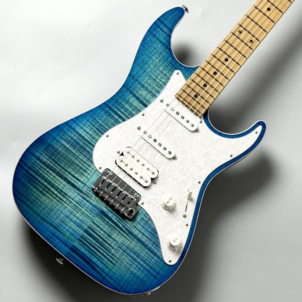 Suhr Standard Plus -Aqua Blue Burst- 【美品中古】【柾目ネック