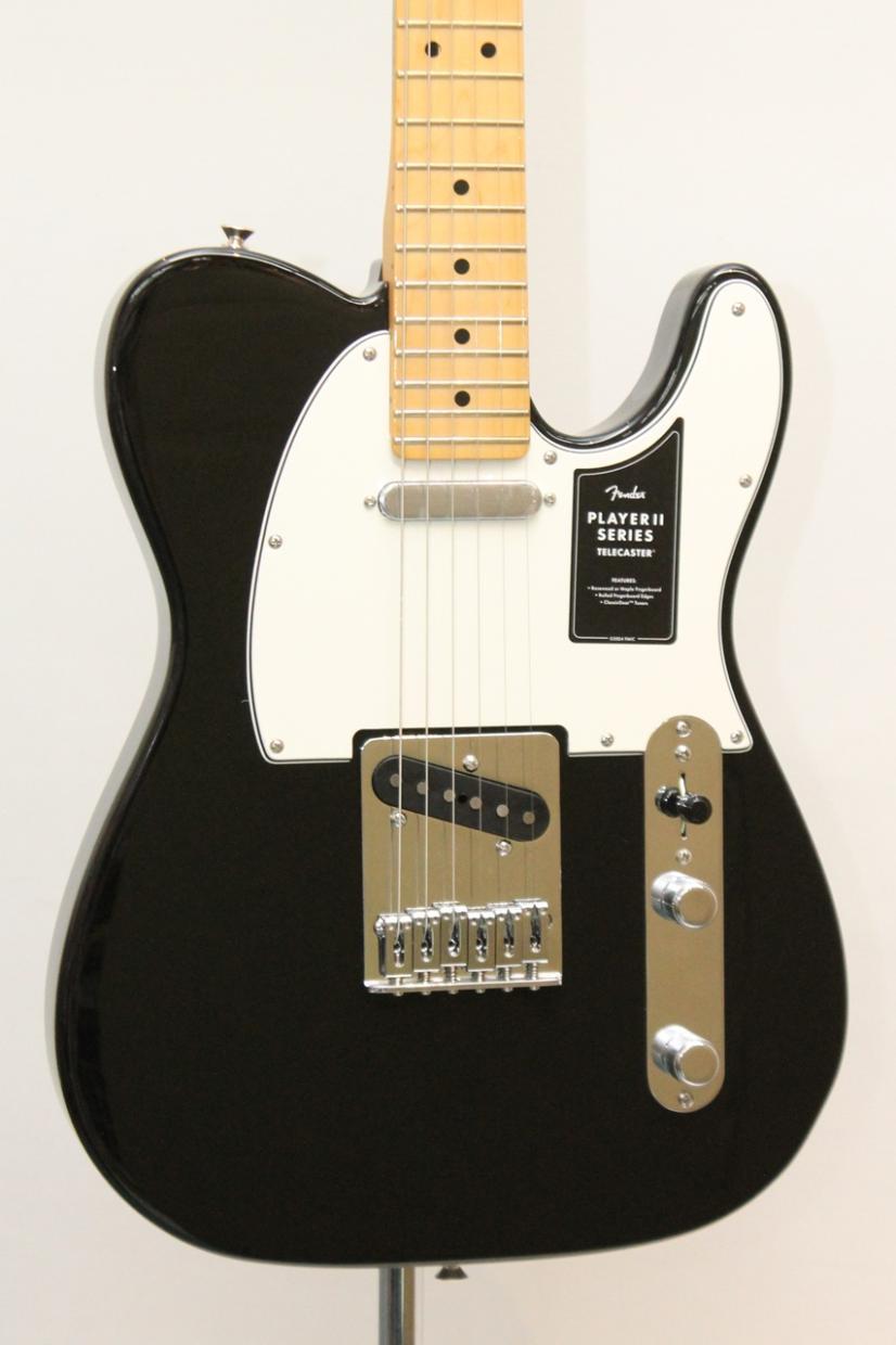 Fender Player II Telecaster, Maple Fingerboard, Black（新品/送料