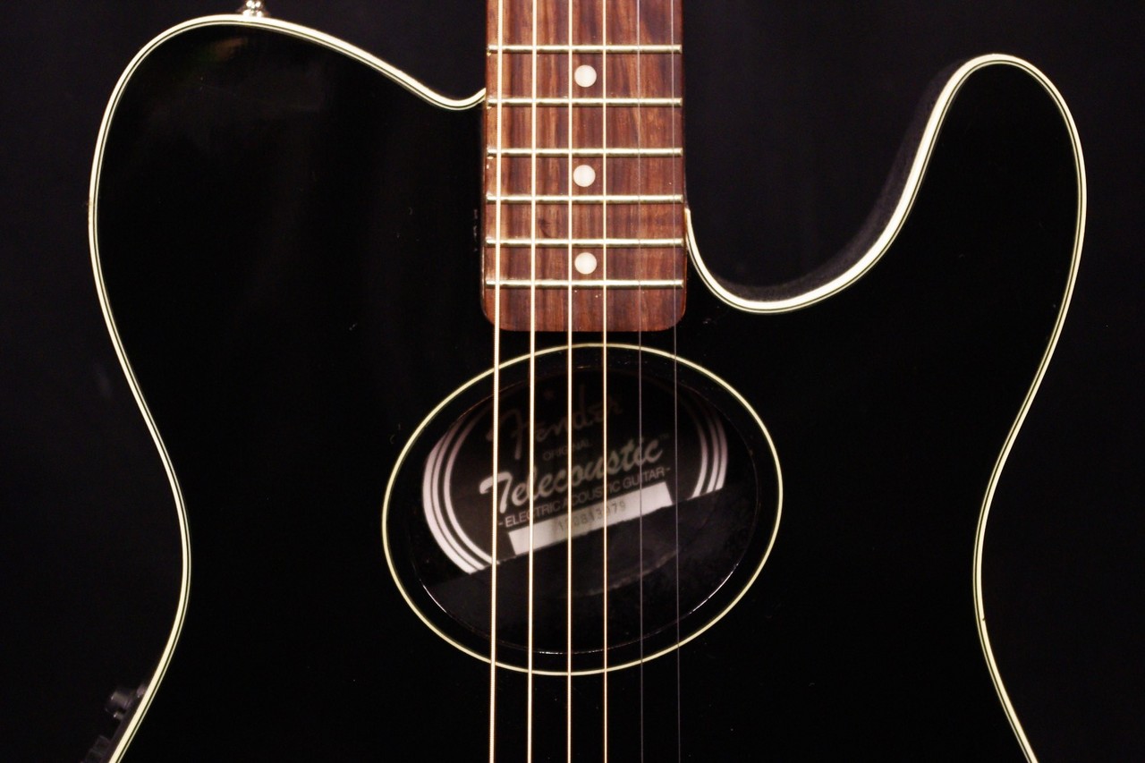 Fender Telecousticアコースティックギター Fender Telecoustic Red Acoustic Electric Guitar – Kansas