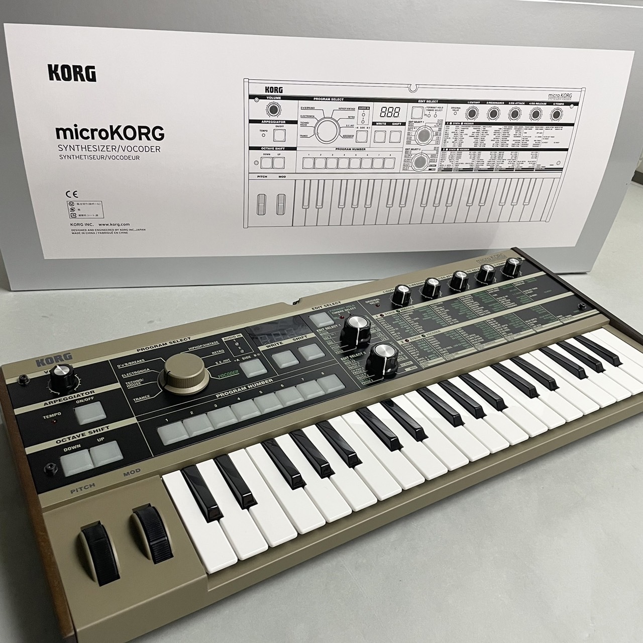 KORG microKORG MK1 37鍵盤 現物画像・未展示品！