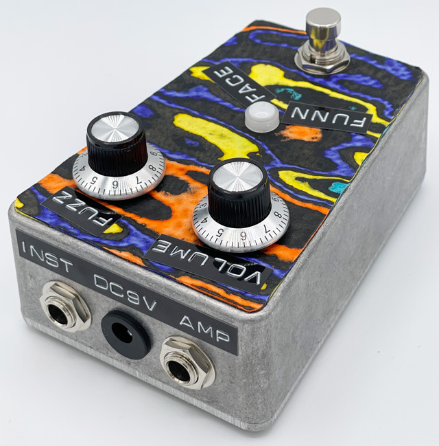 ギター Shin's Music FUNN FACE Blue アンプ・エフェクターセール品)Shin's Music / FUNN FACE FUZZ Blue