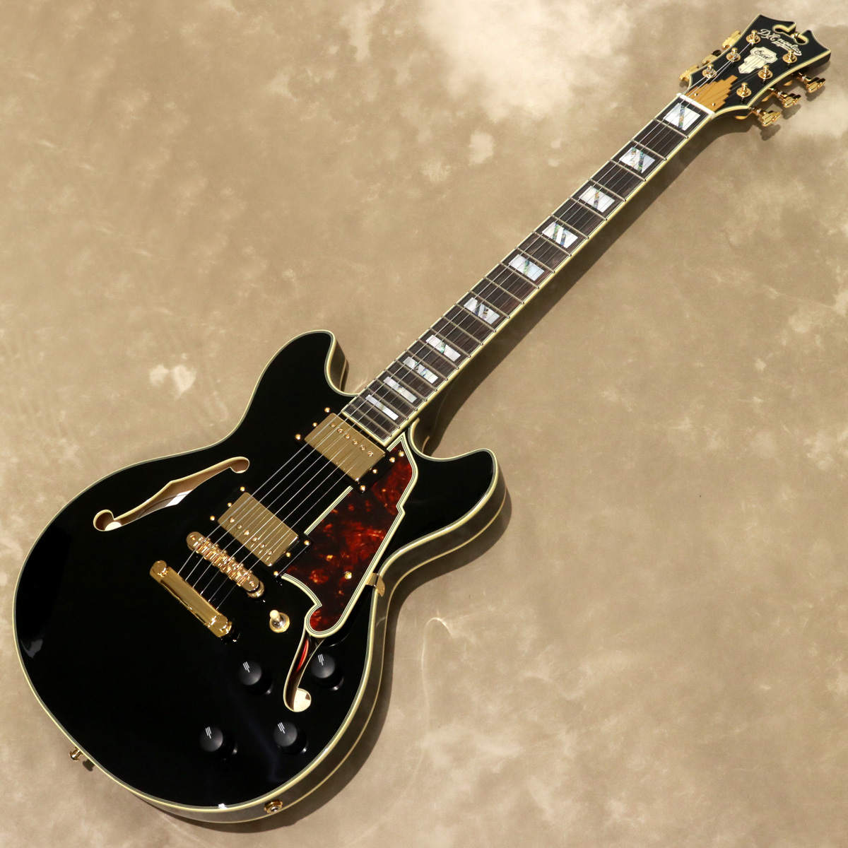 D'Angelico Excel Series Excel Mini DC, Black（新品/送料無料