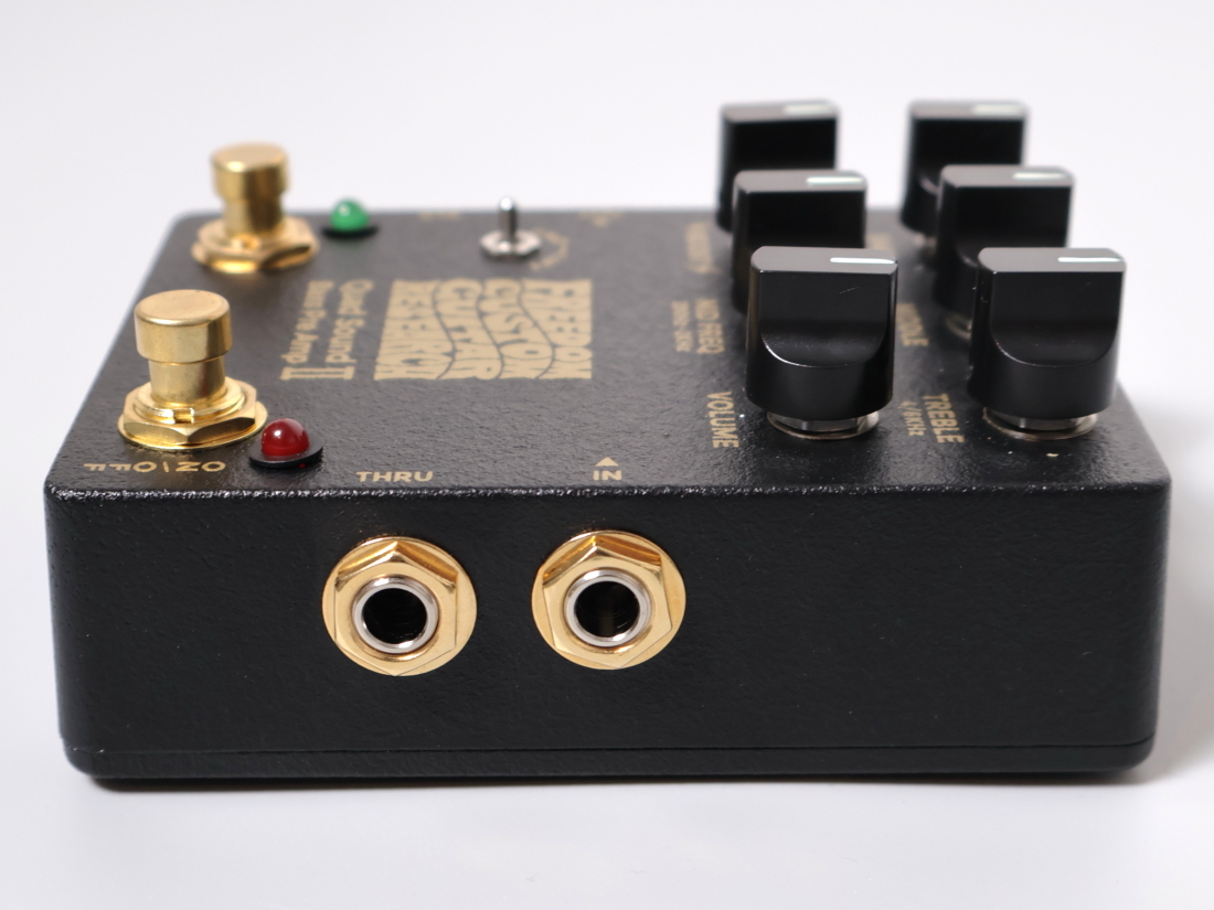 ベースプリアンプ Quad Sound-Bass Pre AMP FREEDOM CUSTOM GUITAR RESEARCH Quad Sound Bass Pre Amp II Limited