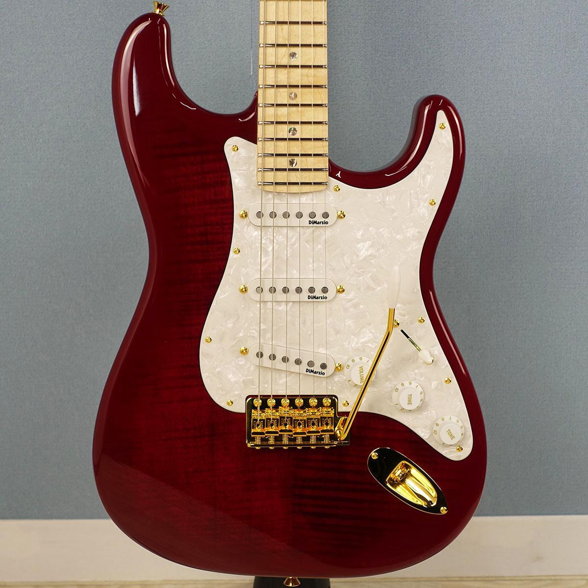 Fender Richie Kotzen Stratocaster Transparent Red Burst（新品/送料