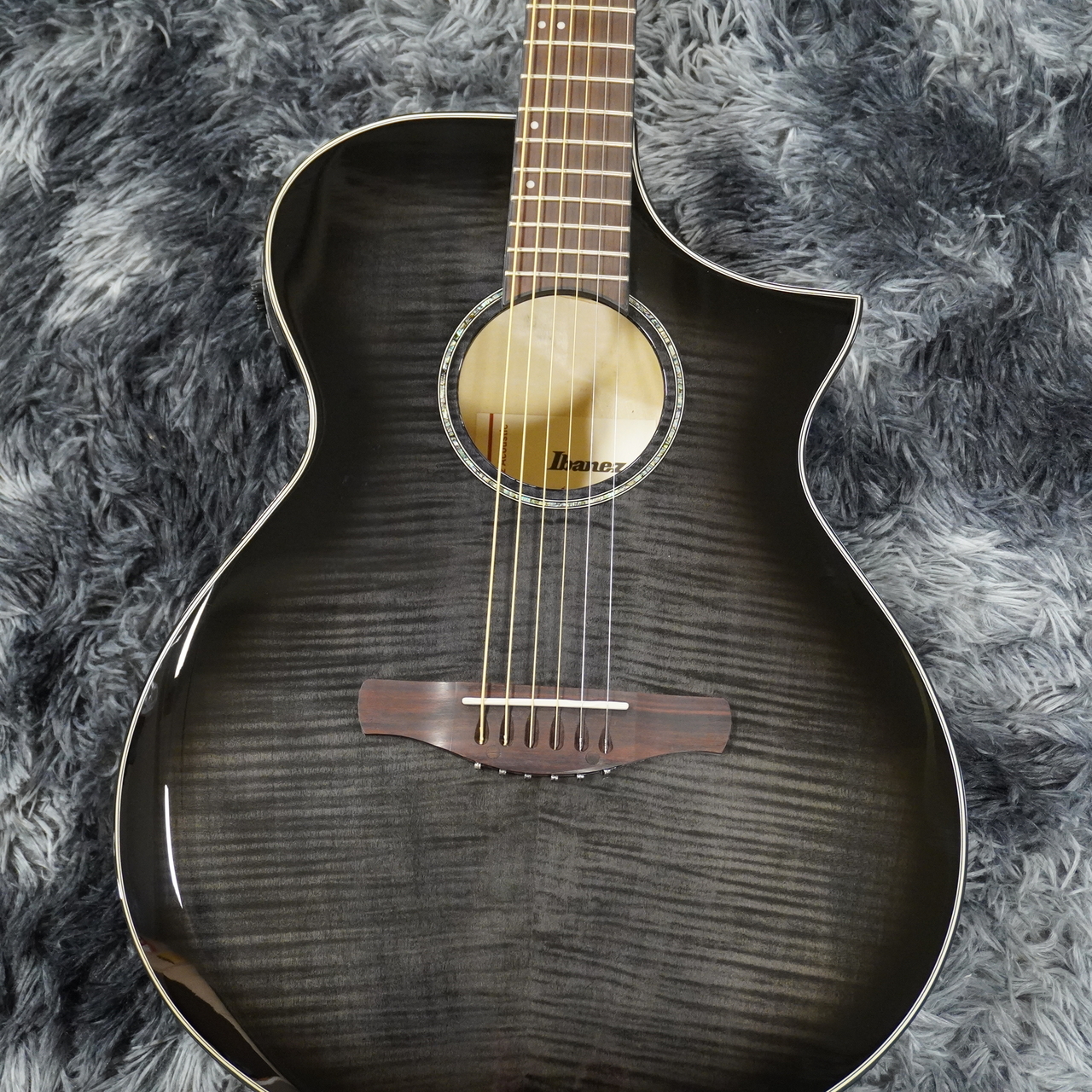 Ibanez AEWC400-TKS (Transparent Black Sunburst High Gloss)【特価