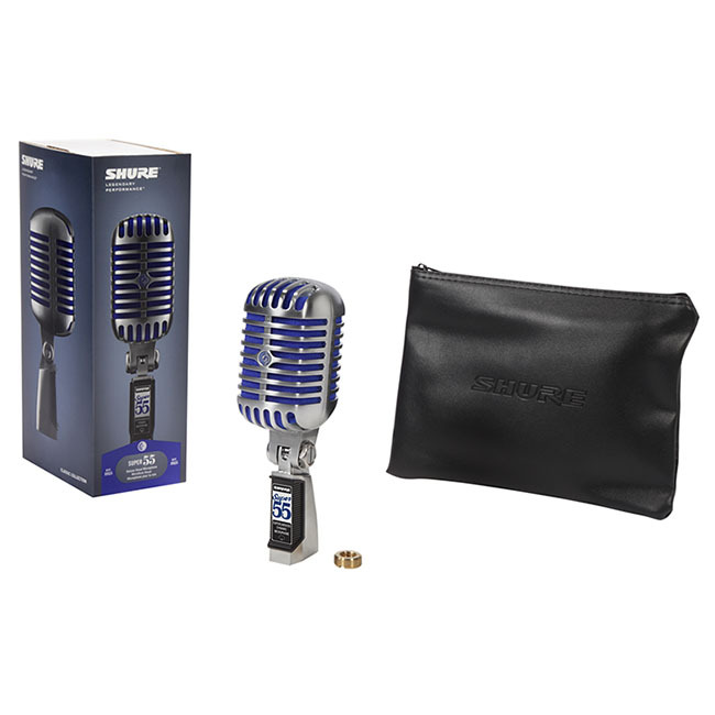 Shure super55 ガイコツマイク 新品 | escolalf.com.br