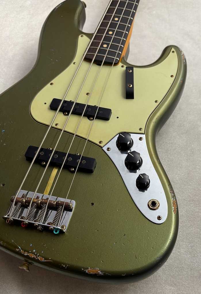 Fender Custom Shop Master Built 1962 JAZZ BASS Heavy Relic -Aged