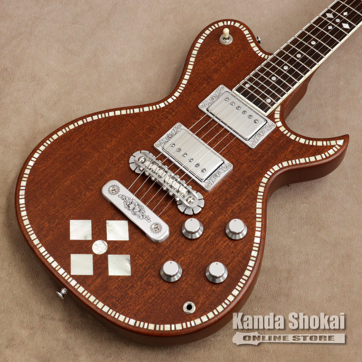 Zemaitis A24SU DC Natural Pearl Diamond（新品特価/送料無料）【楽器 