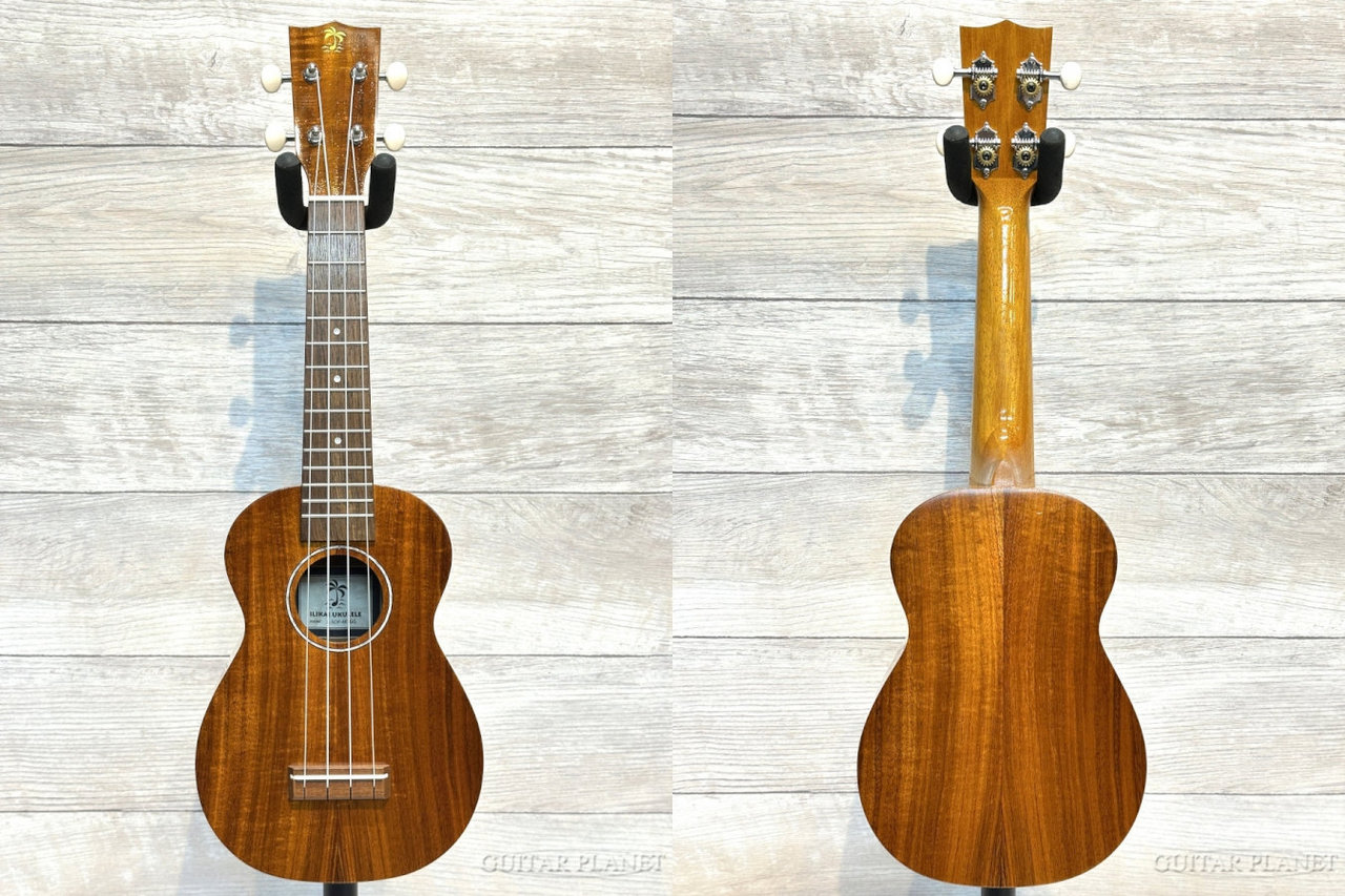 ILIKAI IL-SOP-4KSGG 【ソプラノ/ハワイアンコア】【単板モデル】【12