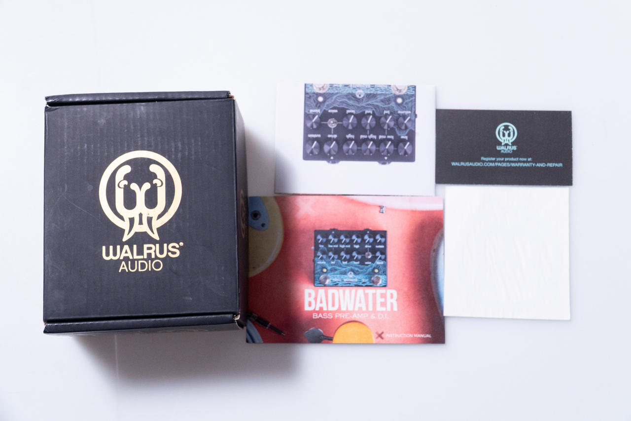 WALRUS AUDIO Badwater Bass Pre-amp and D.I. WAL-BADW【GIB
