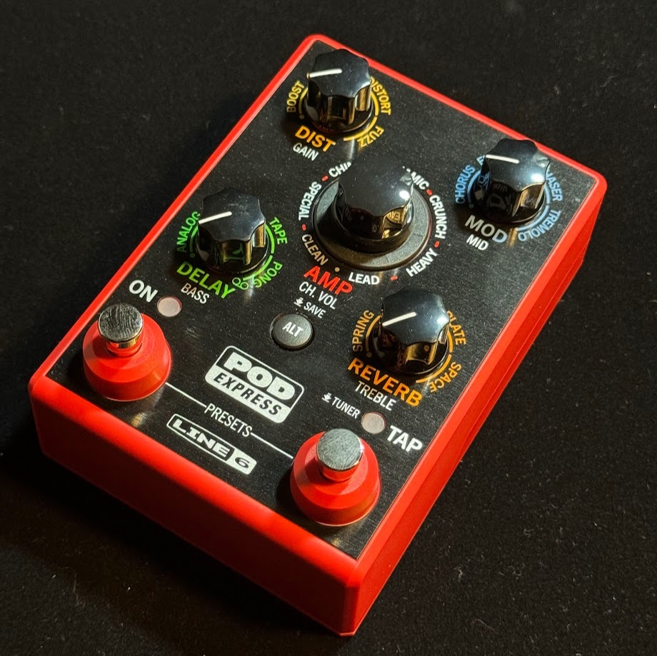 LINE 6 POD Express Guitar ギター用 アンプシュミレーター（新品/送料 