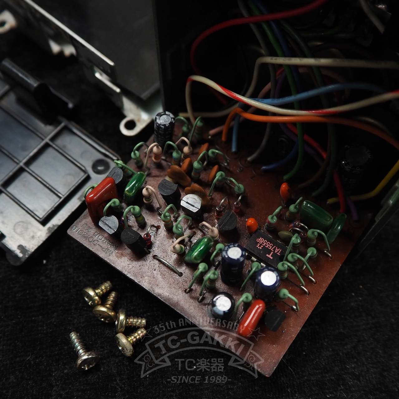 Maxon OD-9 Overdrive (White Label/TA75558P)（ビンテージ）【楽器