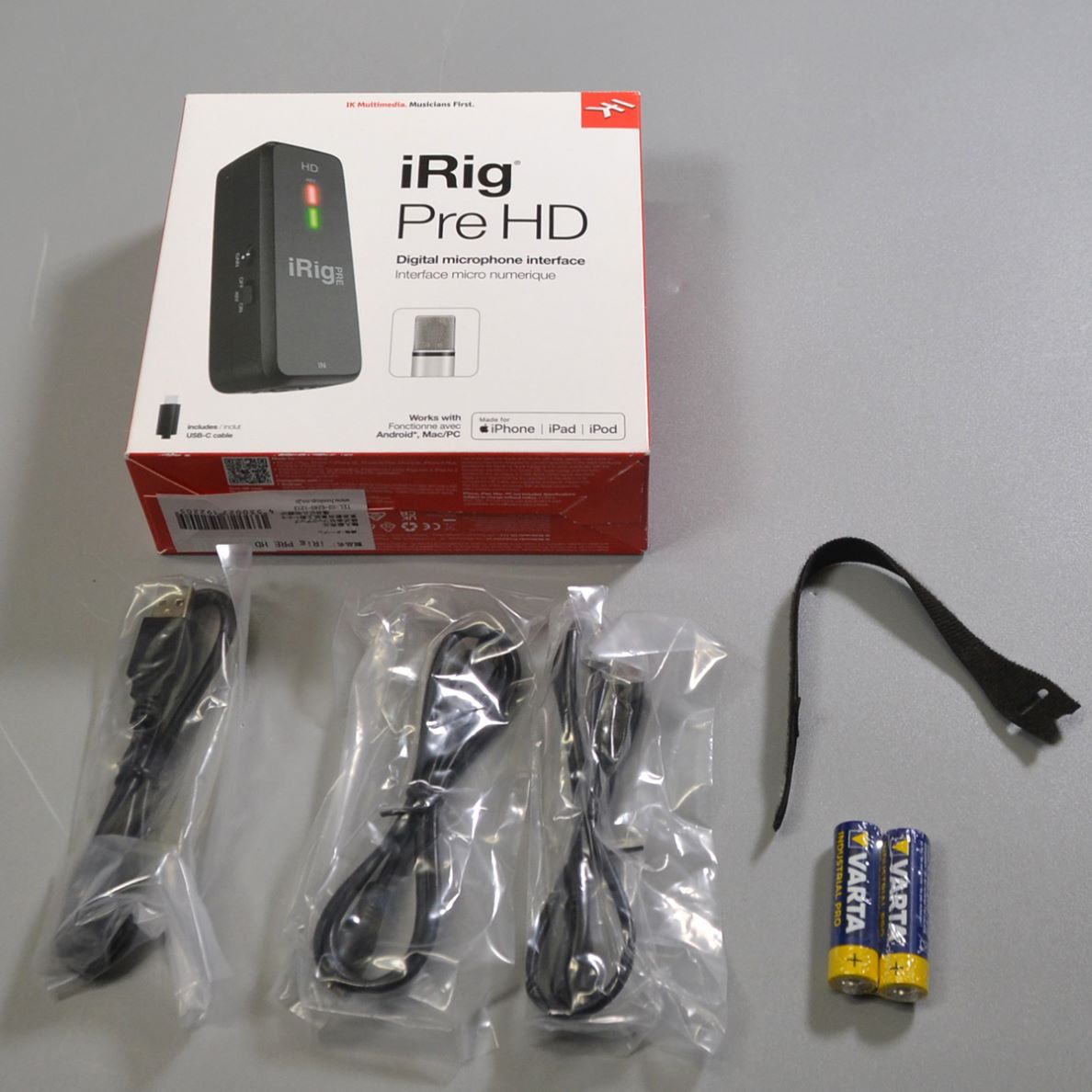 【美品】iRig Pre HD オーディオインターフェイス　iPhone対応 IK Multimedia iRig Pre HD – FOCALPOINT DIRECT