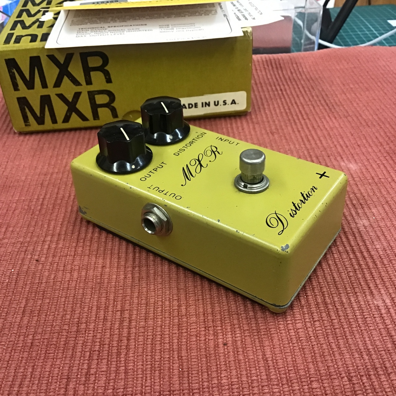 MXR Distortion + Script Logo（ビンテージ）【楽器検索デジマート】