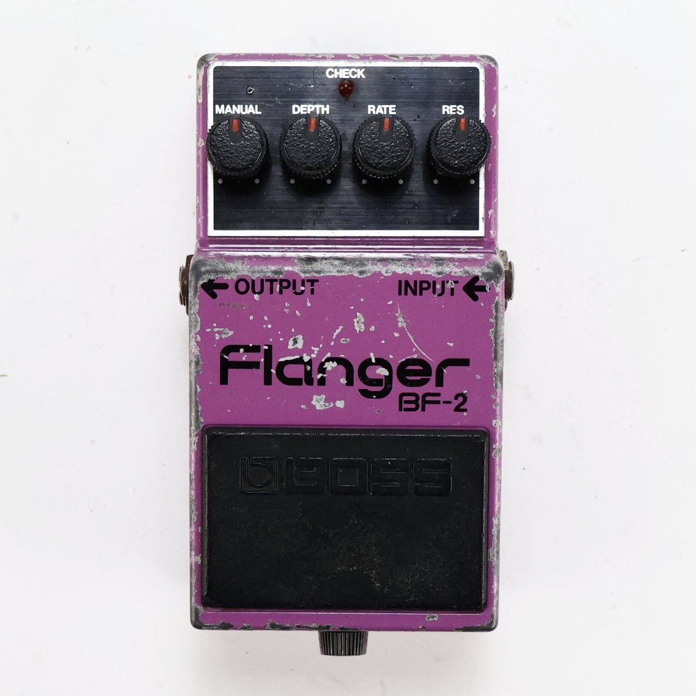 なべちさん専用 BOSS フランジャーエフェクター BF-2 日本製 BOSS 【中古】 フランジャー BOSS BF-2 Flanger Made in Japan Black