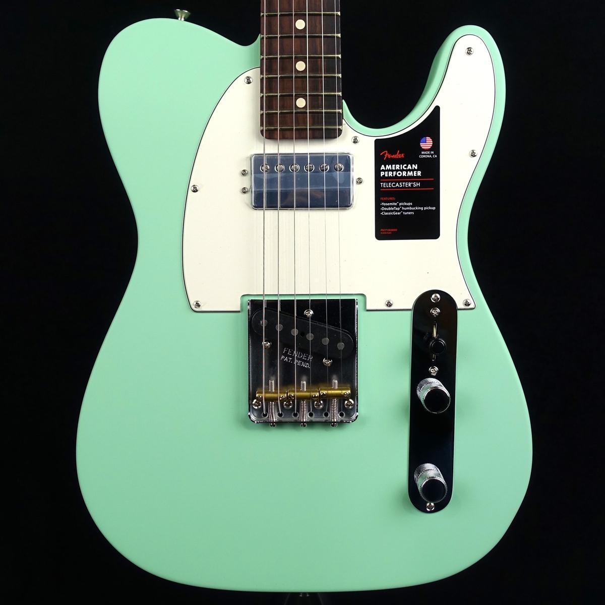 Fender American Performer Telecaster with Humbucking Satin Surf