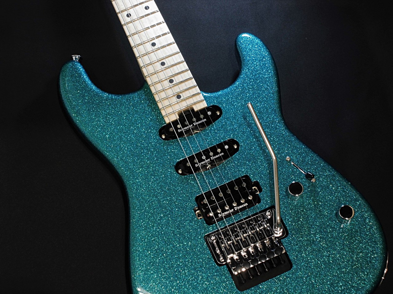 Charvel Pro-Mod San Dimas Style 1 HSS FR M / Aqua Flake【チョイキズ特価 !! 】