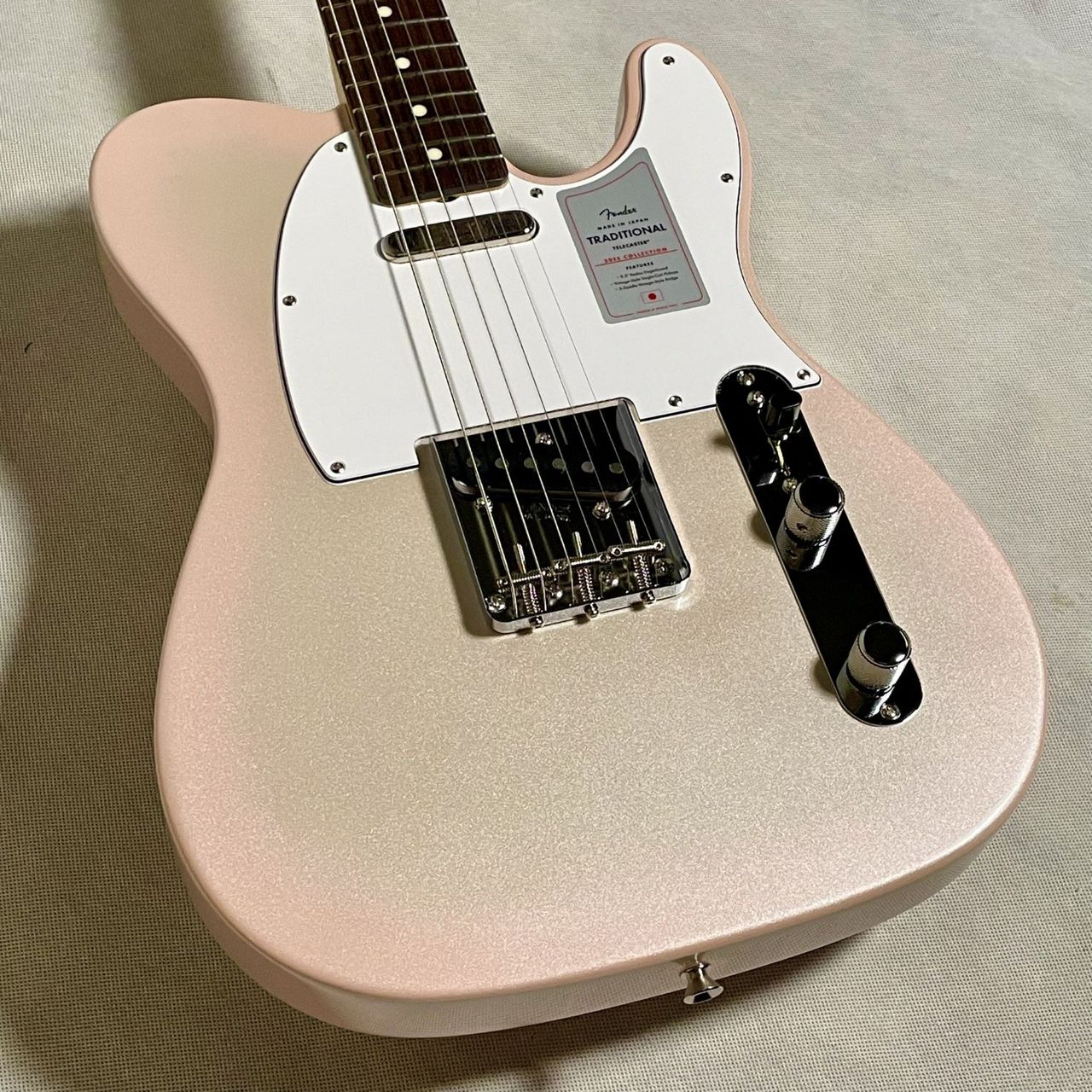 Fender Mexico Telecaster ローズゴールド (限定色) Fender Made in Japan Traditional 2025 Collection 60s Telecaster