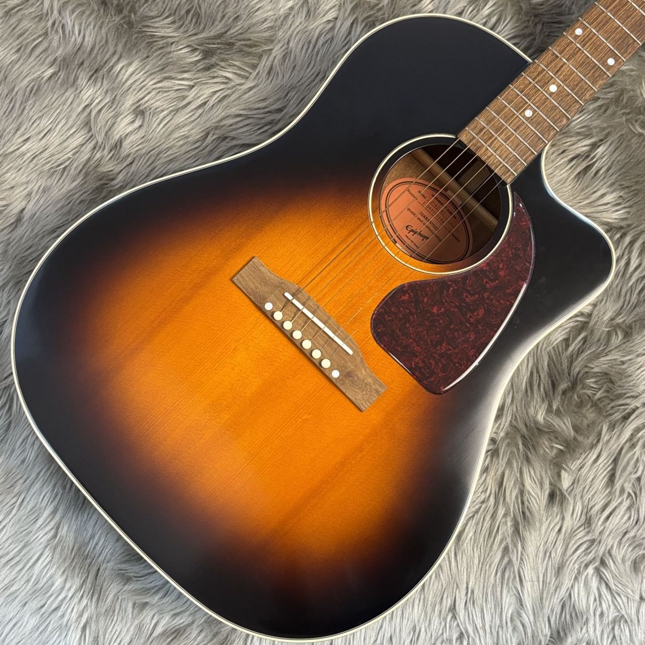エピフォン　アコギ　j45 ブラック　エレアコ Epiphone/Kazuyoshi Saito J-45 Outfit EBを買ってみた オレの演り