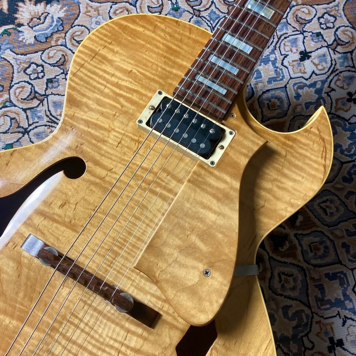 Heritage H-575 Single P.U Natural / Amber Blonde 1997（中古