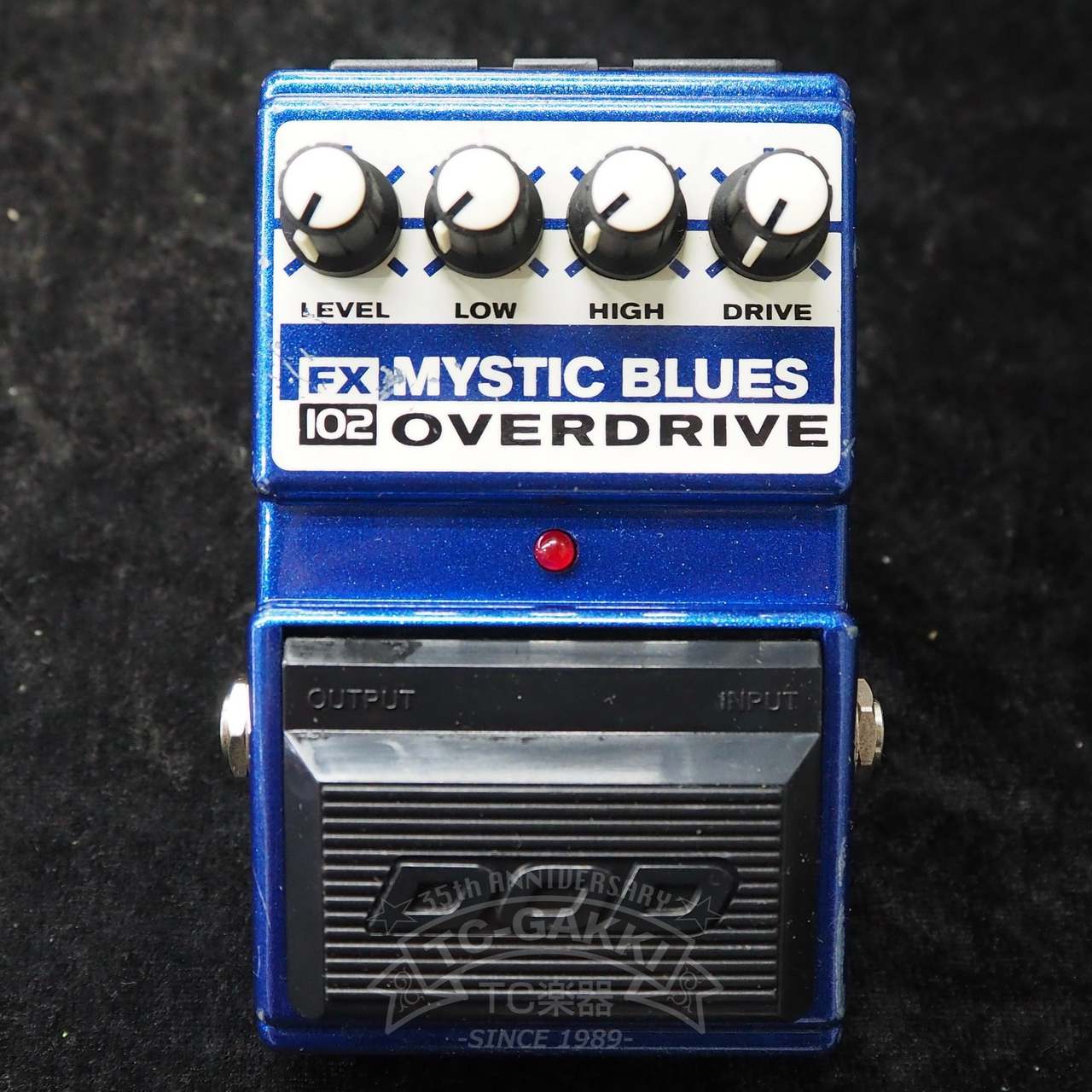 DOD FX102 MYSTIC BLUES OVERDRIVE（中古）【楽器検索デジマート】