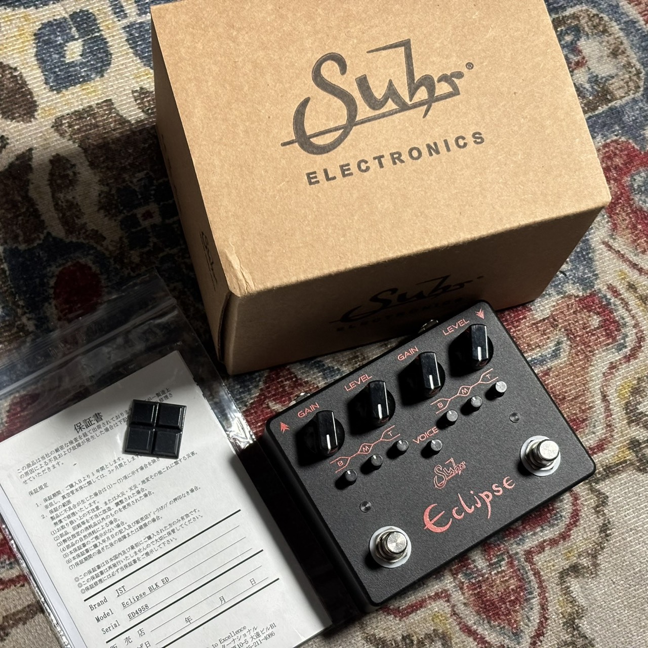 Suhr Eclipse Black Edition コンパクトエフェクター（新品/送料無料