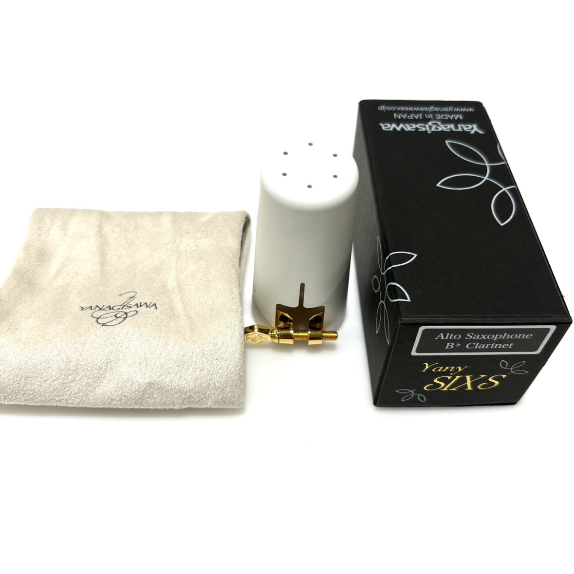 YANAGISAWA Yany SIXS リガチャー アルトサックス B♭クラリネット兼用