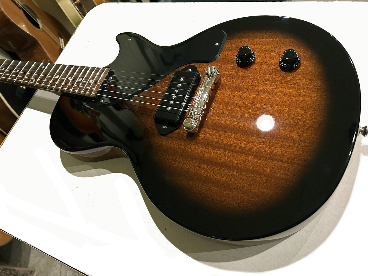 【ほぼ新品】Epiphone LesPaul Junior 22年製 ブラウン 1312.jpg
