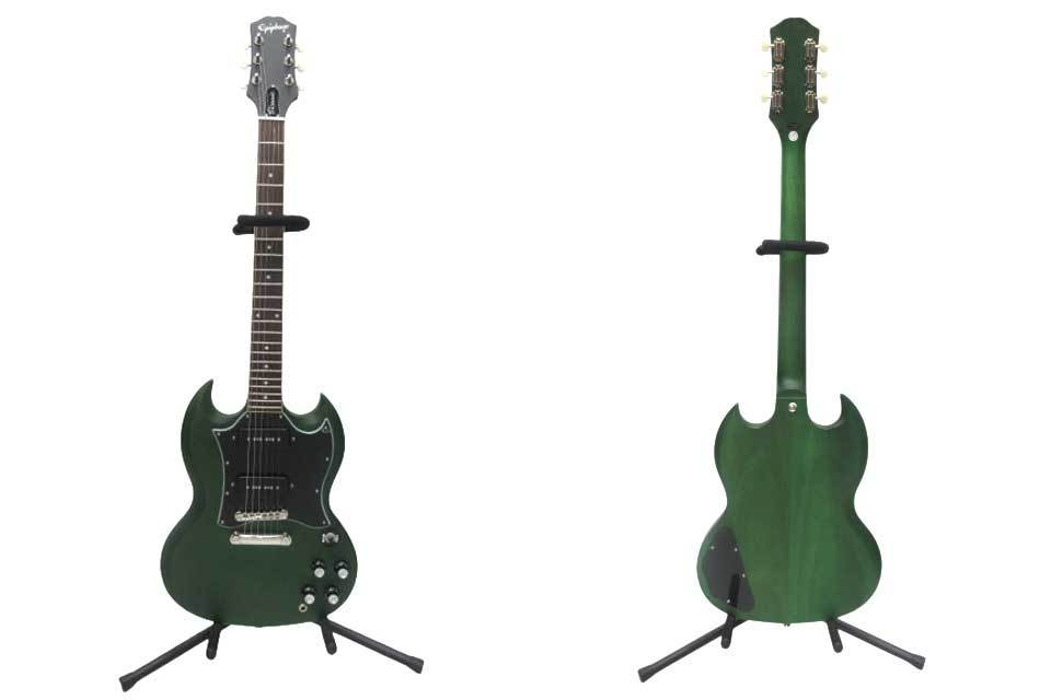 Epiphone SG Classic Worn P90 Worn Inverness Green / 2021年製