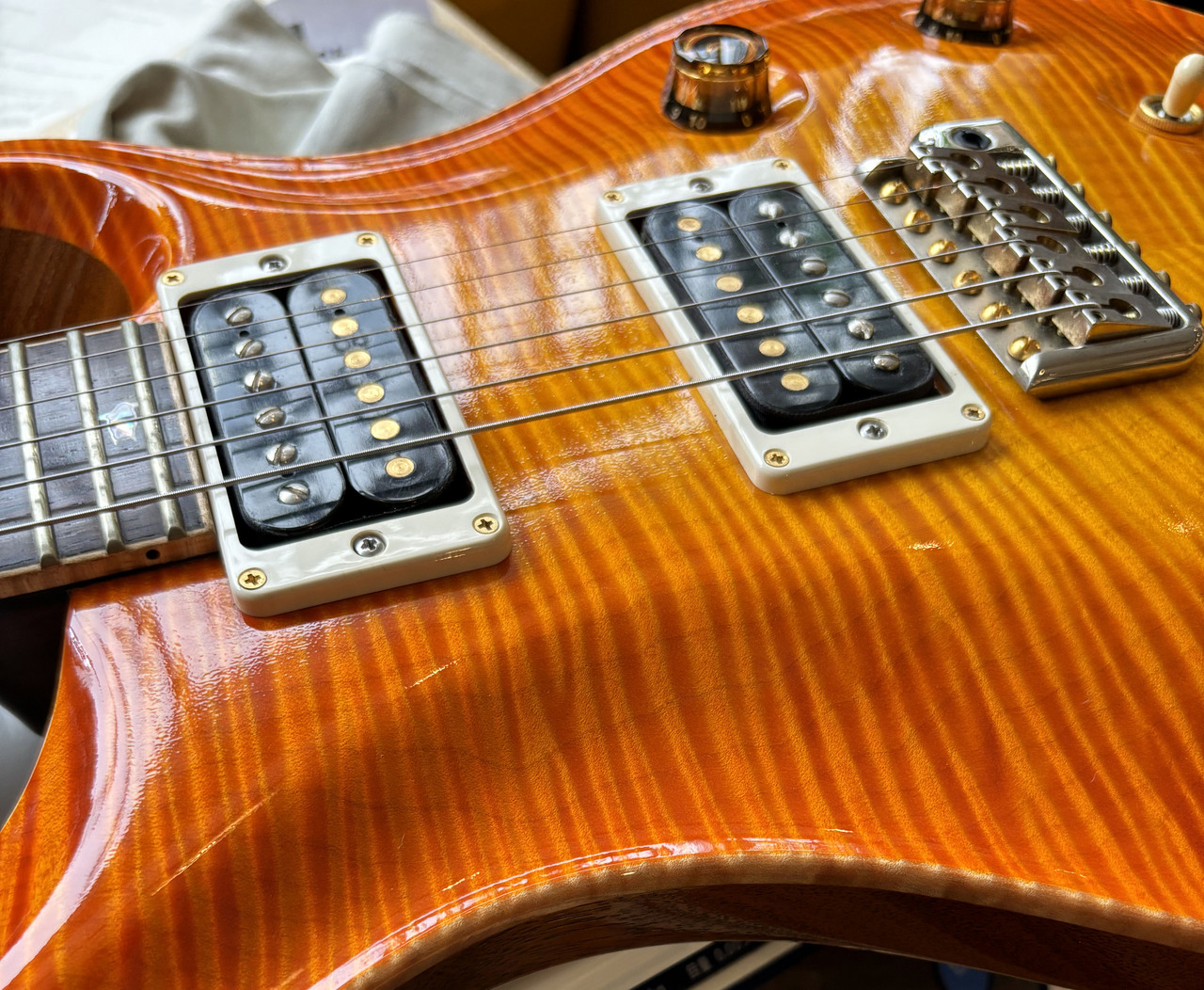 Paul Reed Smith(PRS) Private Stock Custom 24 Retro Cocobolo Neck / Citrus  Glow（中古）【楽器検索デジマート】