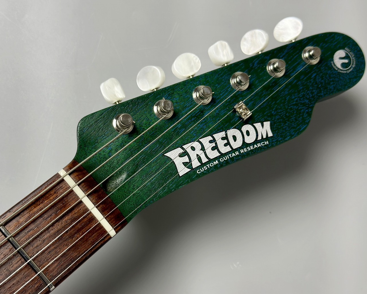 FREEDOM CUSTOM GUITAR RESEARCH C.S. TE Pepper Semi Hollow -Green