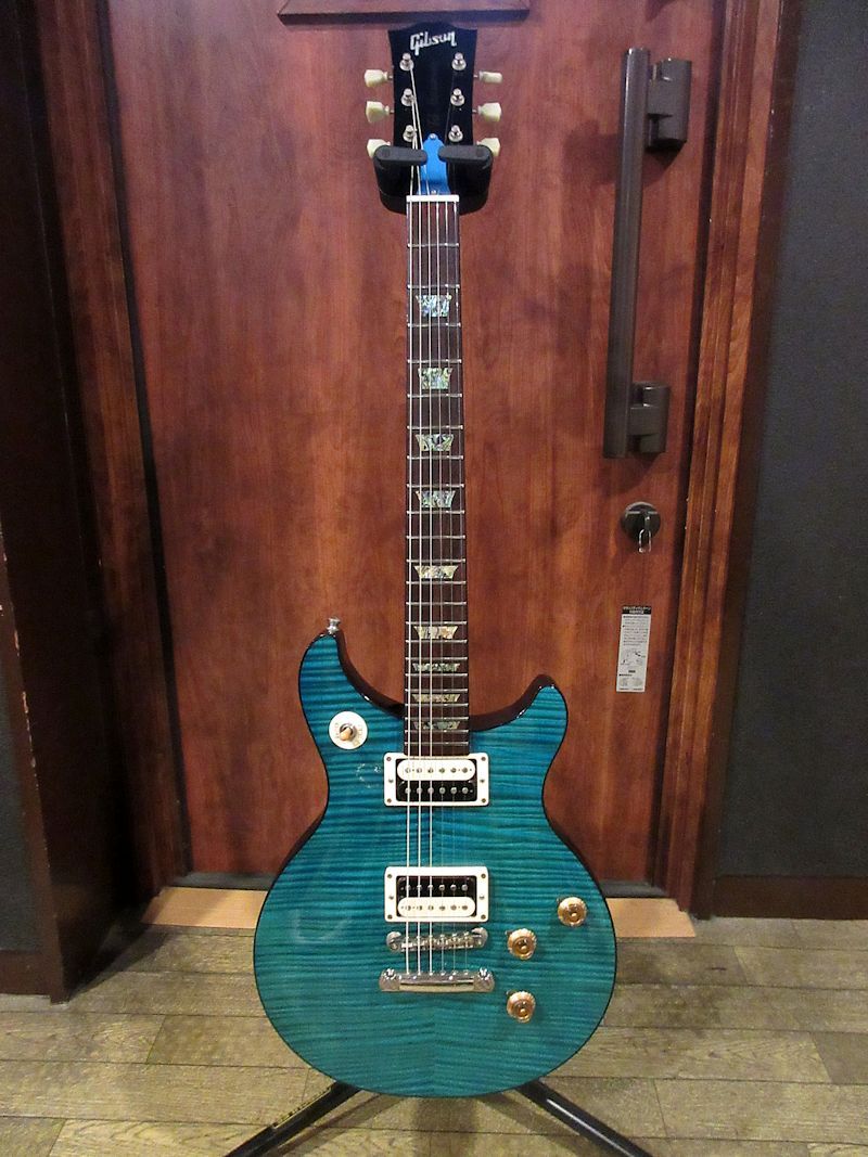 Gibson Custom Shop Tak Matsumoto DC Standard Aqua Blue 1st