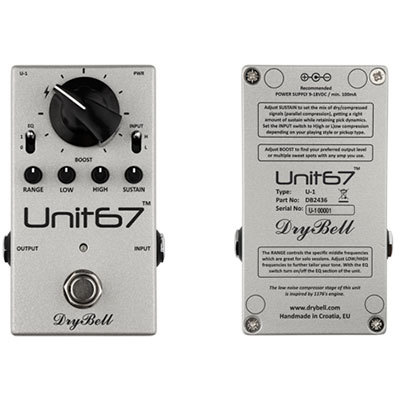 DryBell Unit67 新品同様 DryBell Unit67: Compressor + Rangemaster Boost