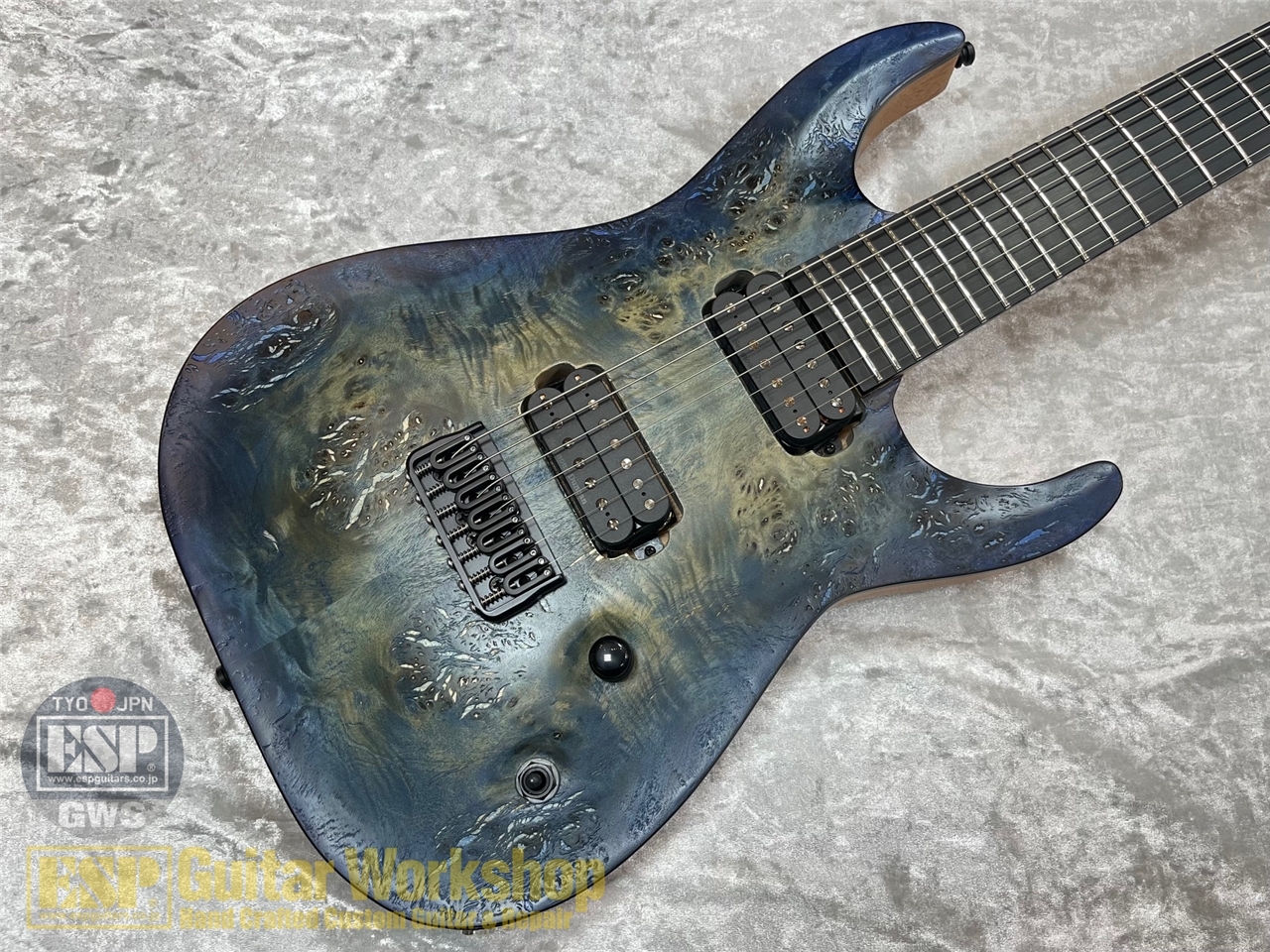 EDWARDS E-HR7-FX/BM【Aqua Burst】（新品/送料無料）【楽器検索 