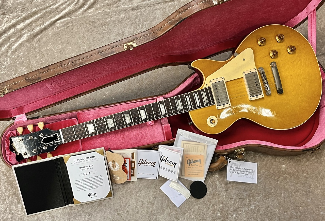 ギター Gibson CS LP STD 1958 Heavy Aged 2011 ギター Gibson CS LP STD 1958 Heavy Aged 2011 Gibson Custom Shop