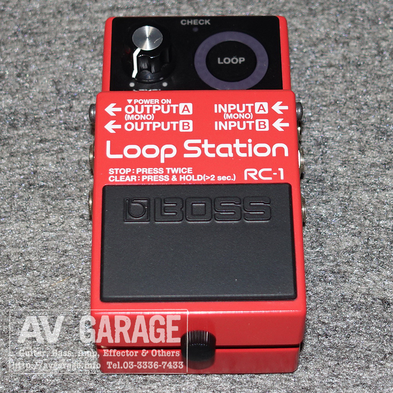 BOSS RC-1 Loop Station（中古）【楽器検索デジマート】
