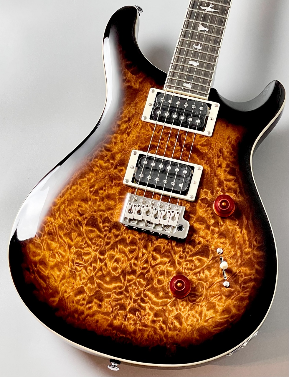Paul Reed Smith(PRS) SE Custom 24 Quilt Package-Black Gold