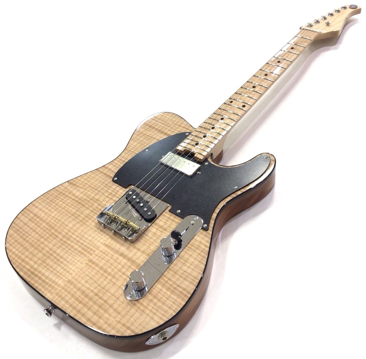 Kz Guitar Works TL Trad 22 MHS3 / Natural 【5Aフレイムメイプル