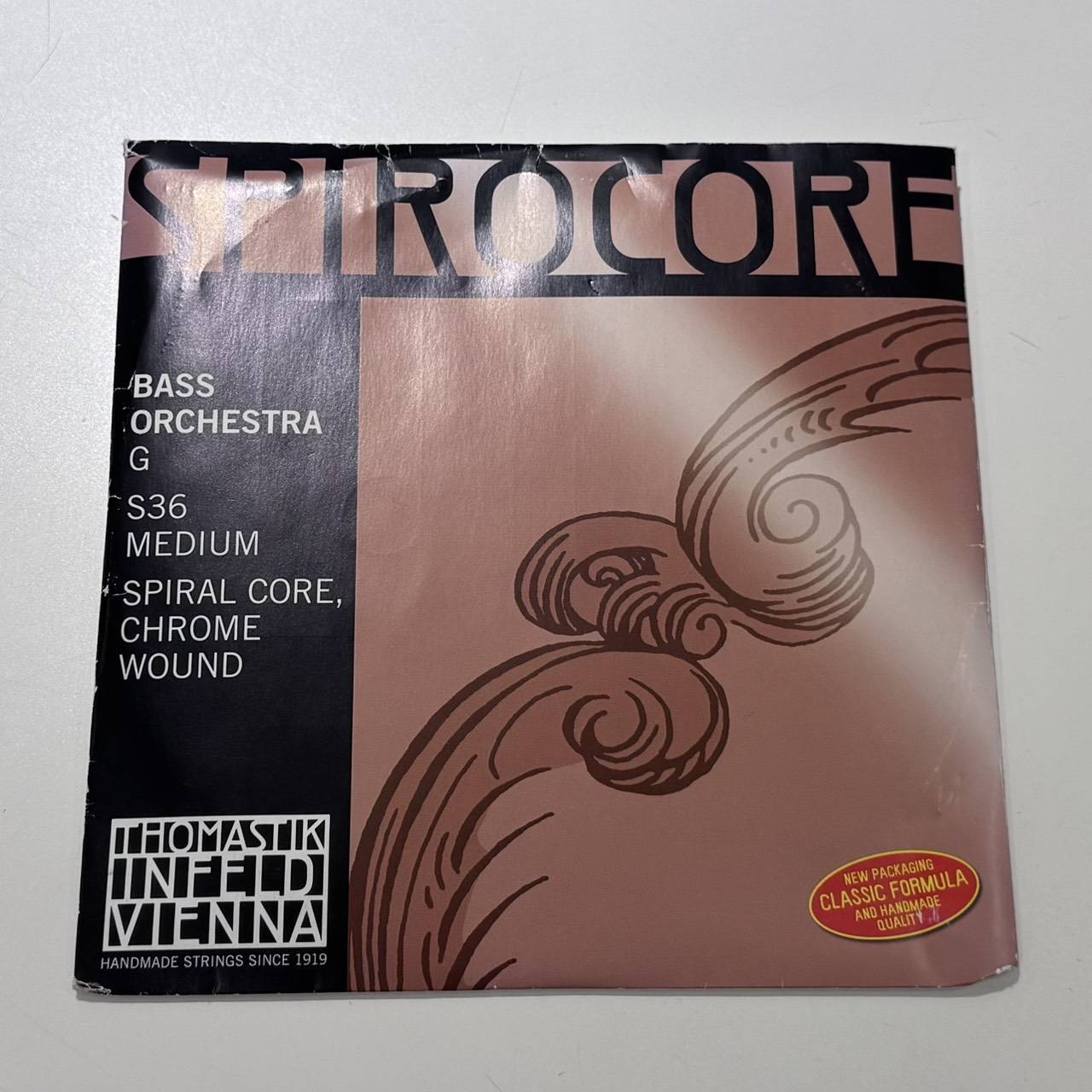 THOMASTIK CB1G-S36 SPIROCORE 4/4用 G線 【 コントラバス弦/バラ弦1本