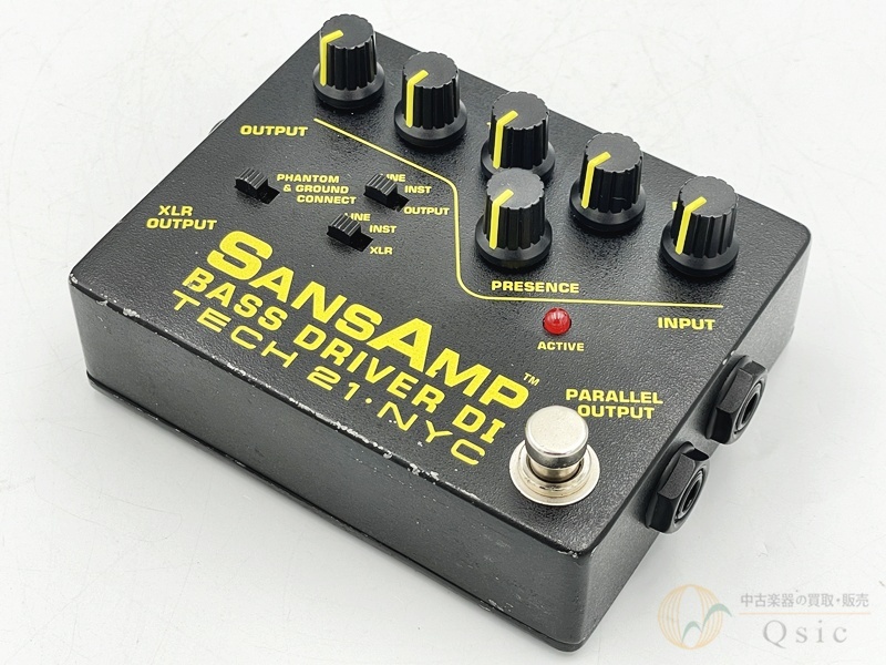 TECH21 SansAmp Bass Driver DI V1後期 [UMM05]【梅田店在庫】（中古