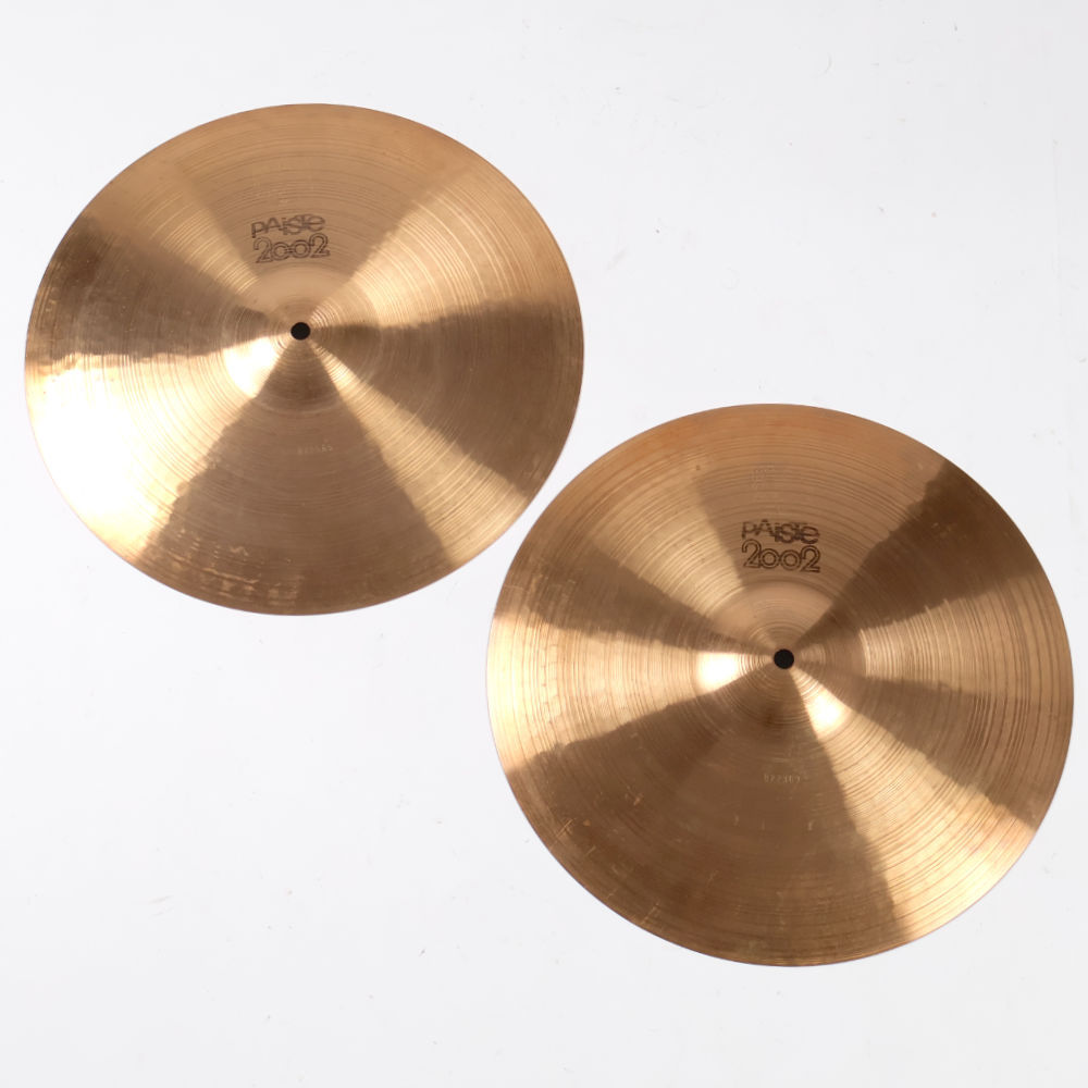 PAiSTe 【中古】 ハイハットシンバル パイステ PAISTE 2002 Hi-Hat