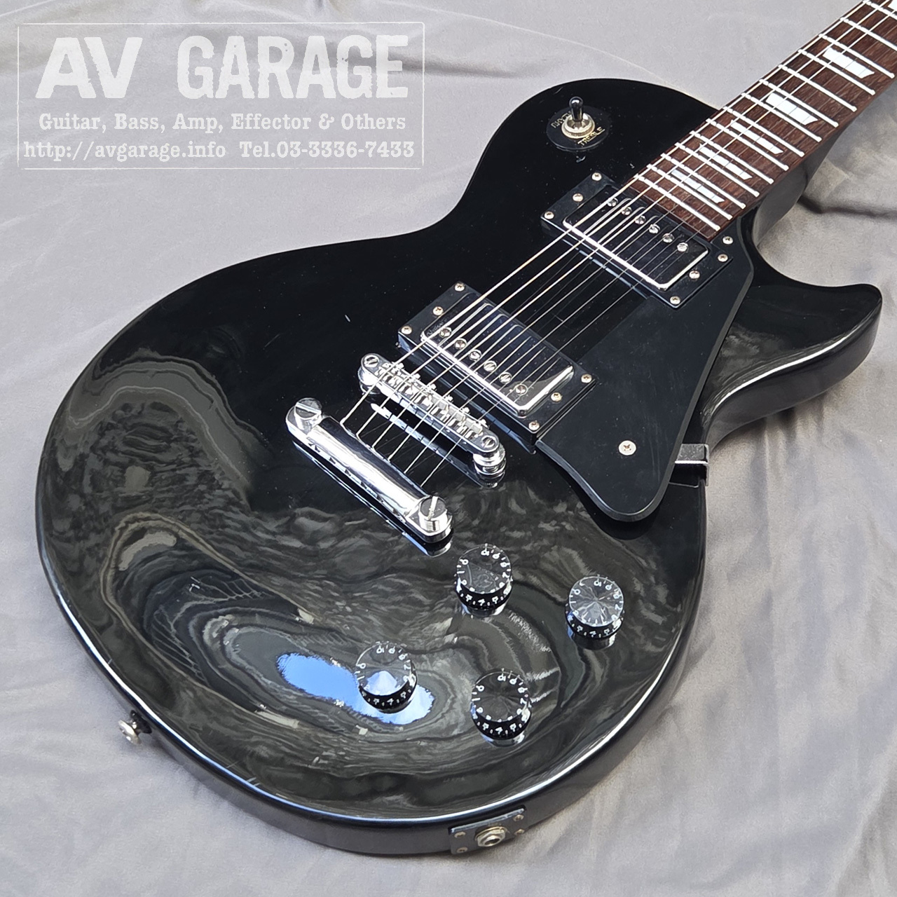 Epiphone Les Paul Studio (BLK/R) 1998年製 3.25kg（中古）【楽器検索
