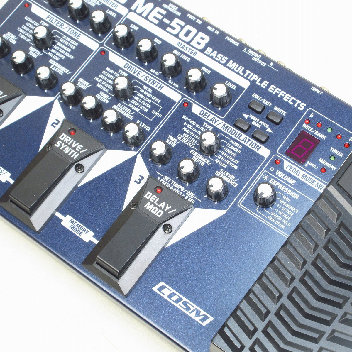 BOSS ME-50B Bass Multiple Effects ベース用マルチエフェクター