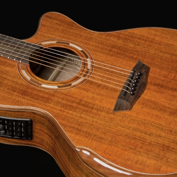 Washburn G55ce Koa Natural 美品 Washburn Comfort Series G55ce Koa Natural ワッシュバーン 【梅田店