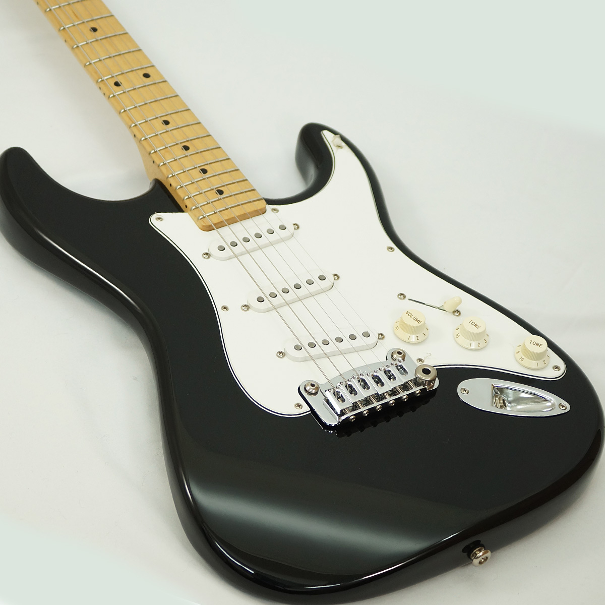 G&L Legacy ストラト stratocaster バーズアイメイプル G&L Fullerton Deluxe Legacy HSS Electric Guitar Jet Black