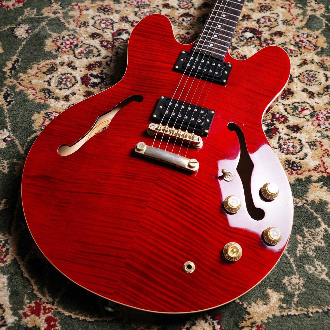 Epiphone Dot Deluxe CHERRY 【USED/3.47kg】（中古/送料無料）【楽器