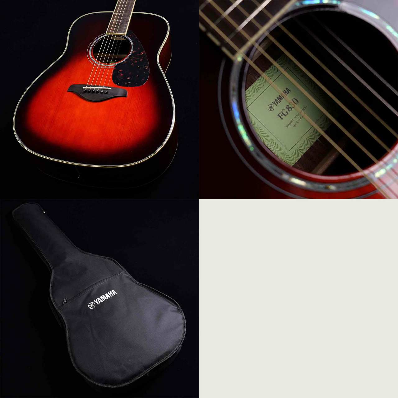 YAMAHA FG830 TBS アコースティックギター 【中古】（中古/送料