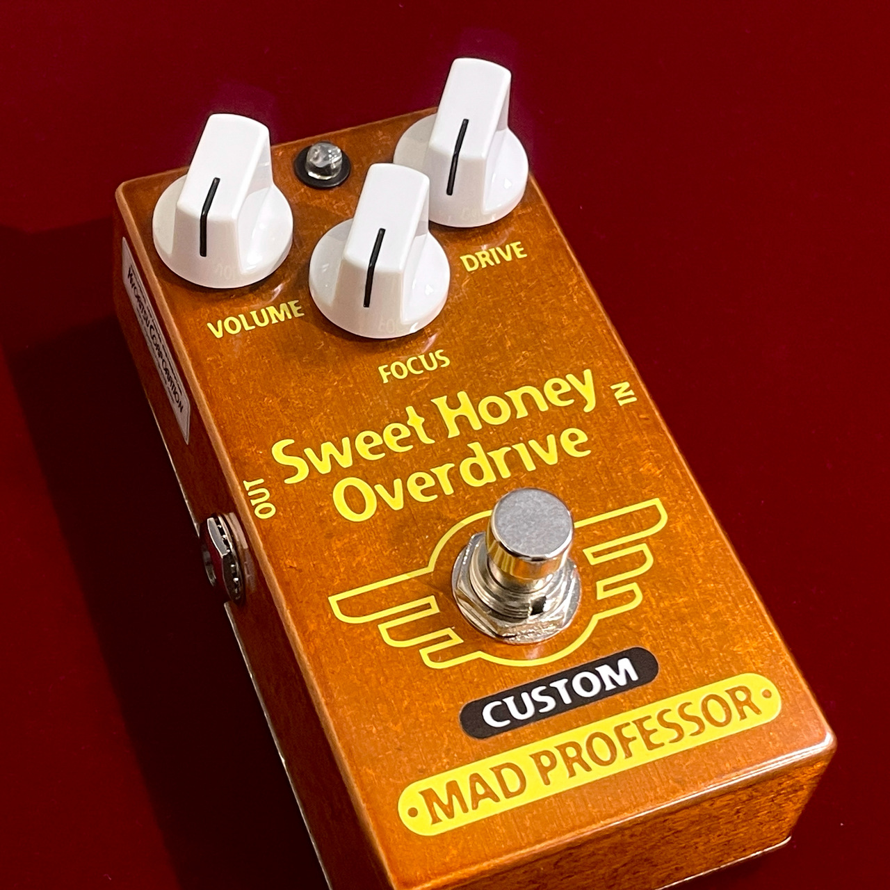 MAD PROFESSOR Sweet Honey Overdrive CUSTOM Fat Bee mod 【CUSTOM