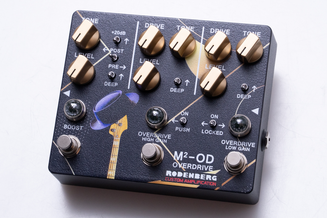 RODENBERG amplification M2-OD for Bass Low/High Gain Overdrive