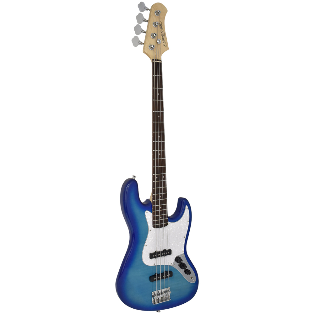 エレキベースギター　セット JB-240　SBL　LTD　シースルーブルー Photogenic JB-240/SBL LTD (See Through Blue) 便利な小物